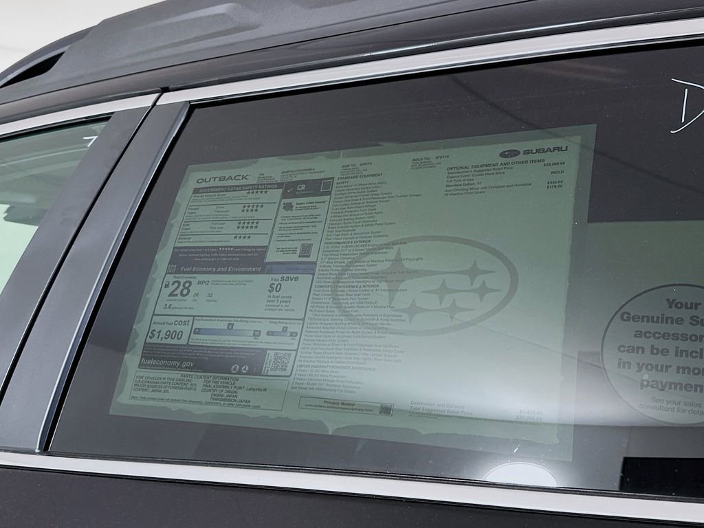 New 2025 Subaru Outback Premium image 12