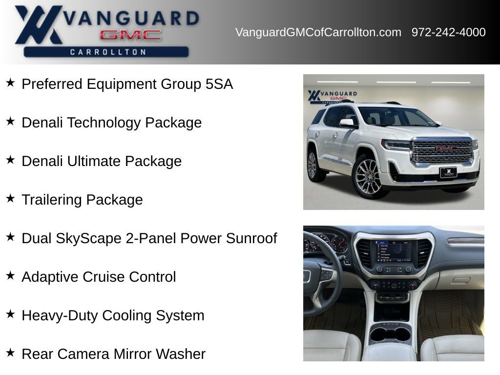 Used 2023 GMC Acadia Denali w/ Denali Ultimate Package image 6