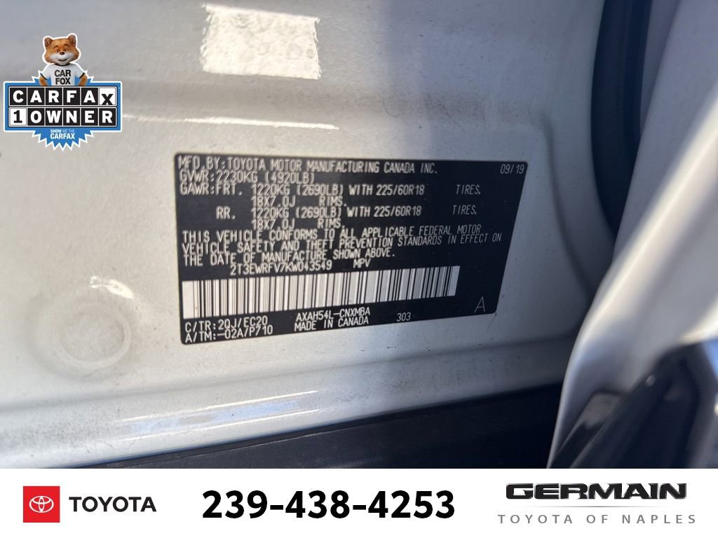 Used 2019 Toyota RAV4 XSE image 24