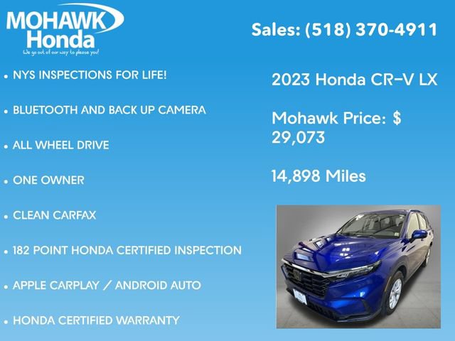 Certified 2023 Honda CR-V LX image 8