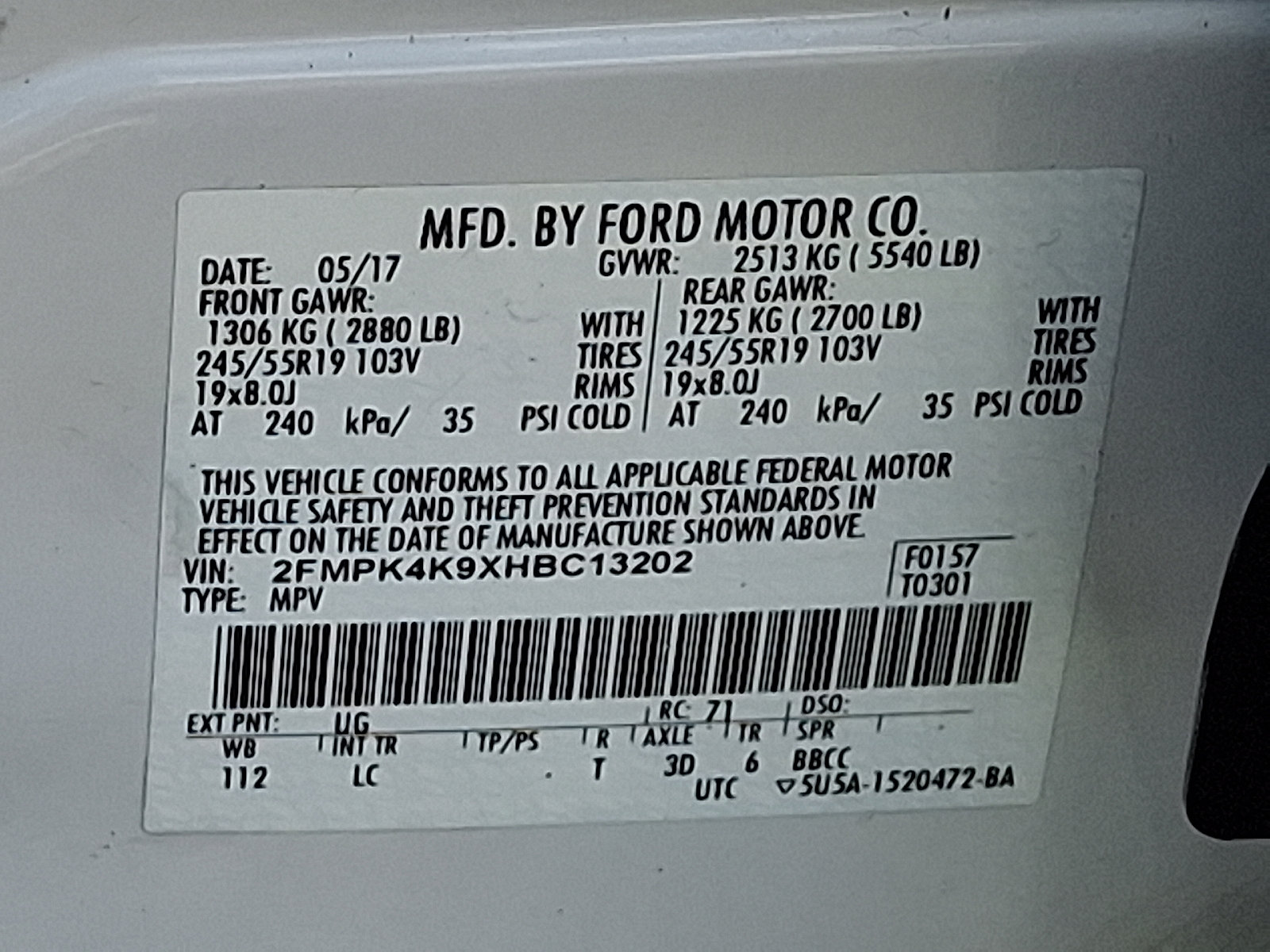 Used 2017 Ford Edge Titanium w/ Technology Package AWD/4WD image 26