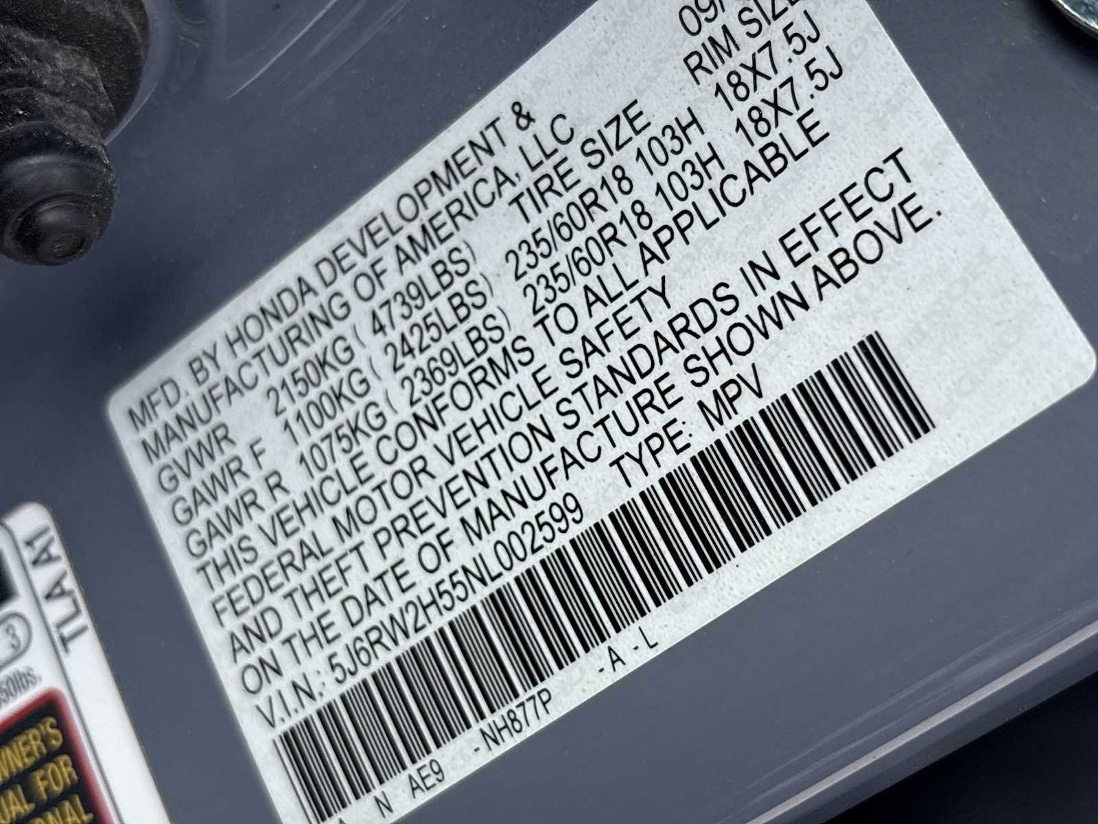 Used 2022 Honda CR-V EX image 33