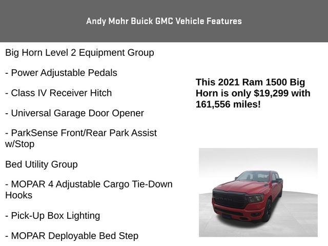 Used 2021 RAM 1500 Big Horn AWD/4WD image 14
