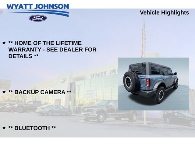 Used 2024 Ford Bronco Outer Banks w/ Sasquatch Package AWD/4WD image 5