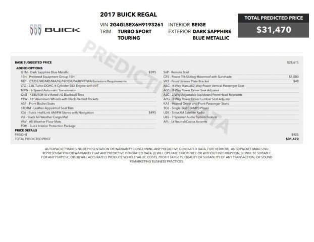 Used 2017 Buick Regal Sport Touring image 5