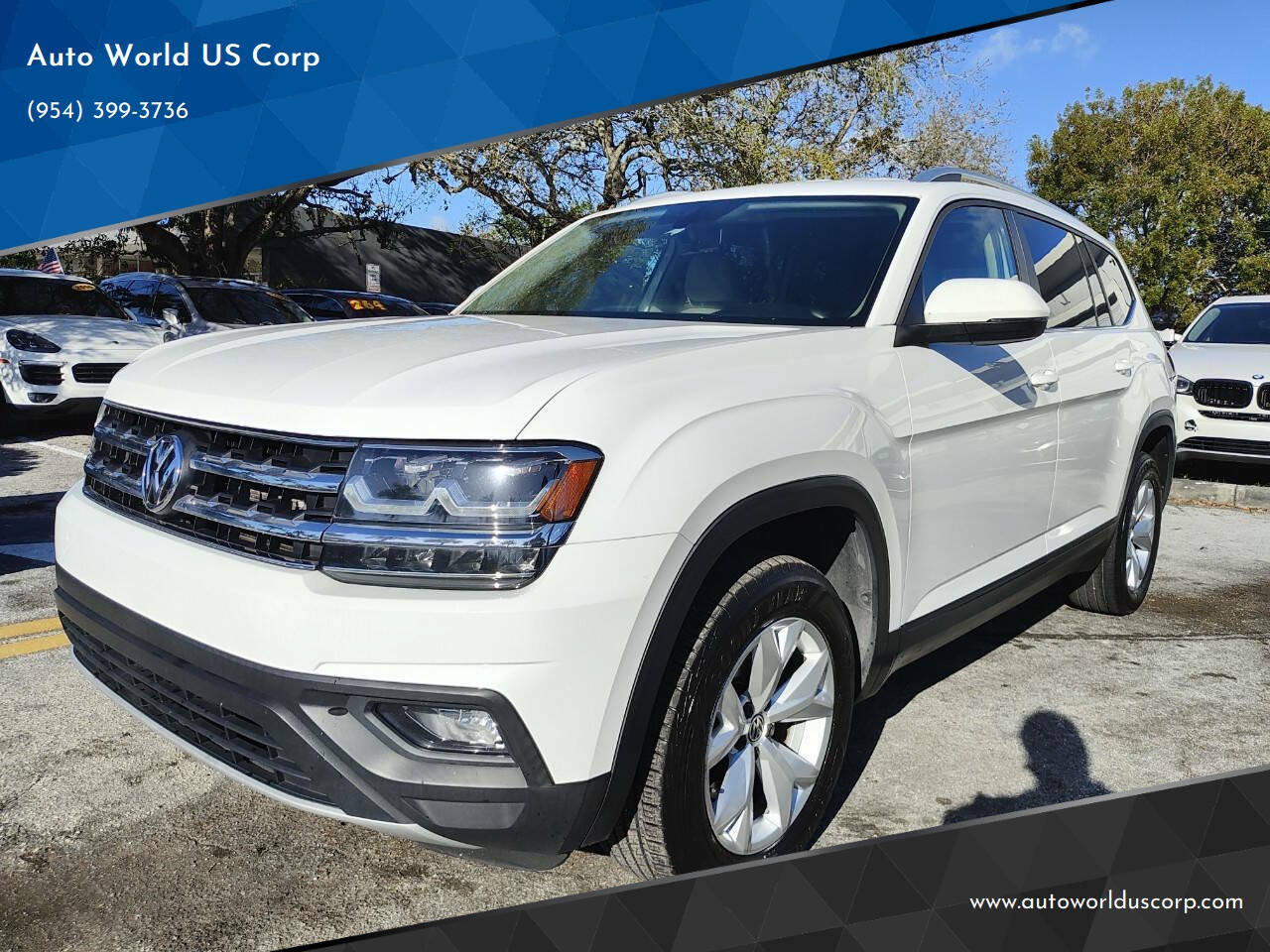 Used 2018 Volkswagen Atlas SE FWD image 1