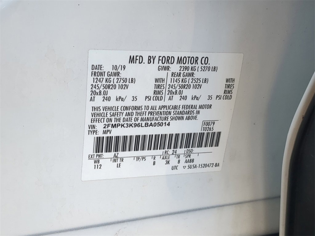 Used 2020 Ford Edge Titanium image 36