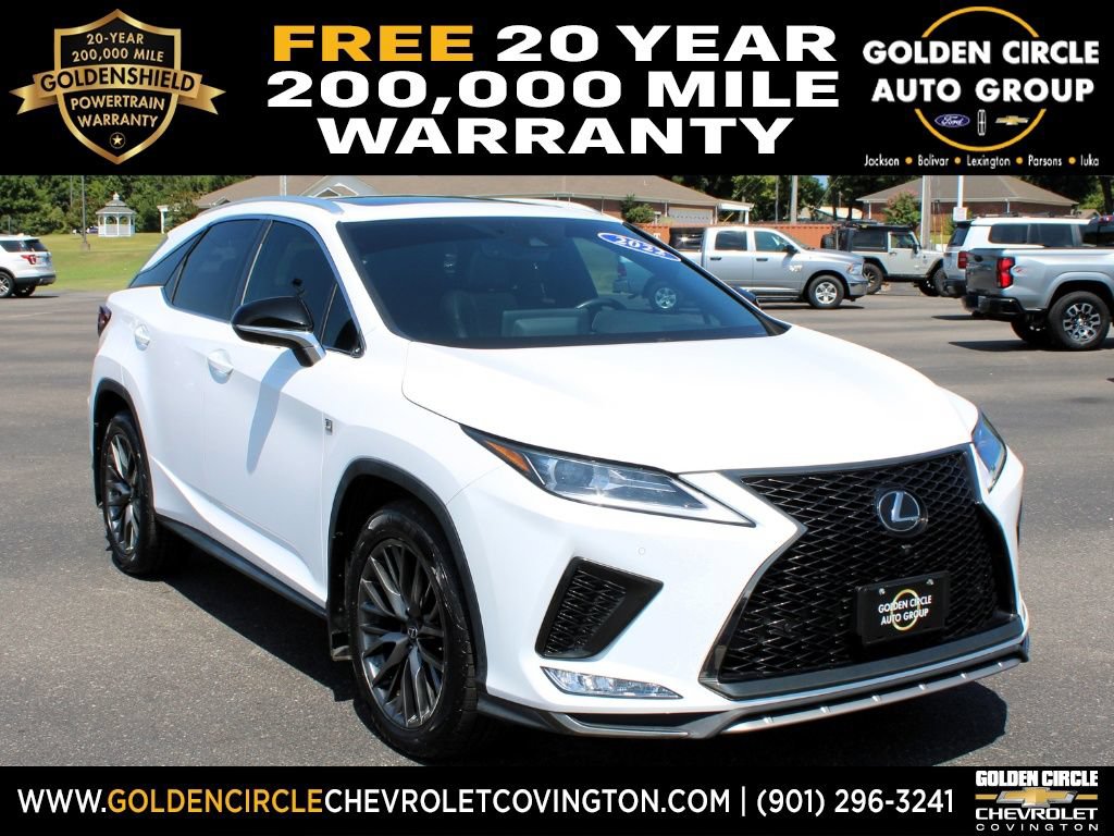 Used 2022 Lexus RX 350 F Sport w/ Accessory Package