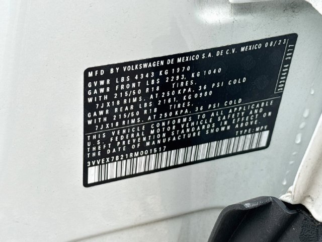 Used 2024 Volkswagen Taos SE FWD image 30