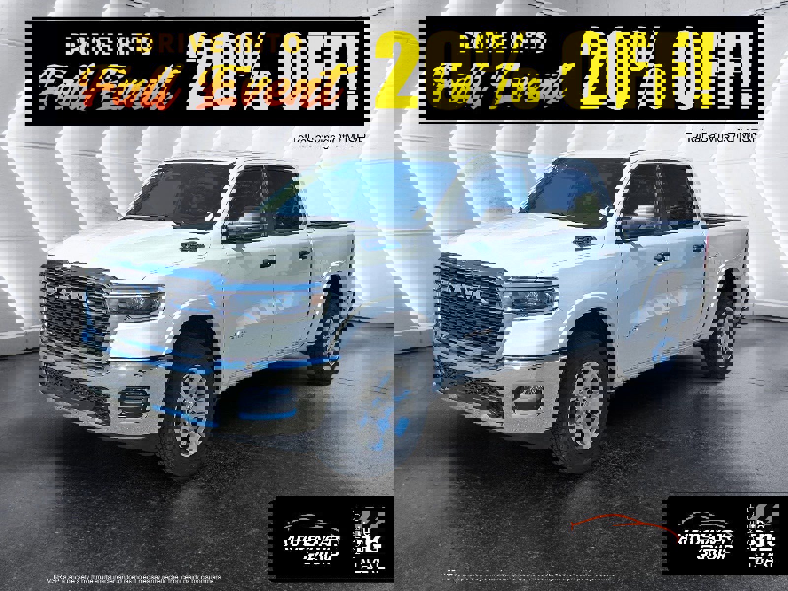 New 2025 RAM 1500 4x4 Crew Cab