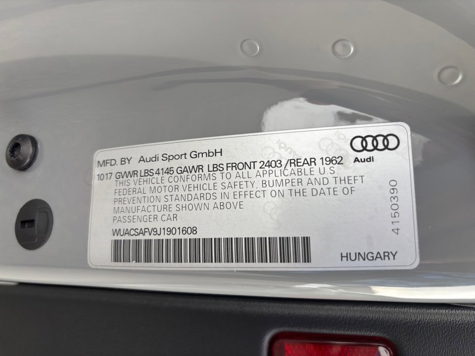 Used 2018 Audi TT RS image 35