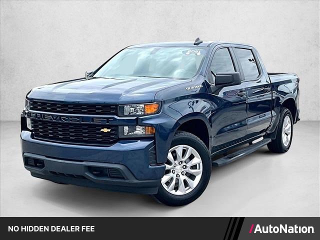 Used 2021 Chevrolet Silverado 1500 Custom RWD image 1