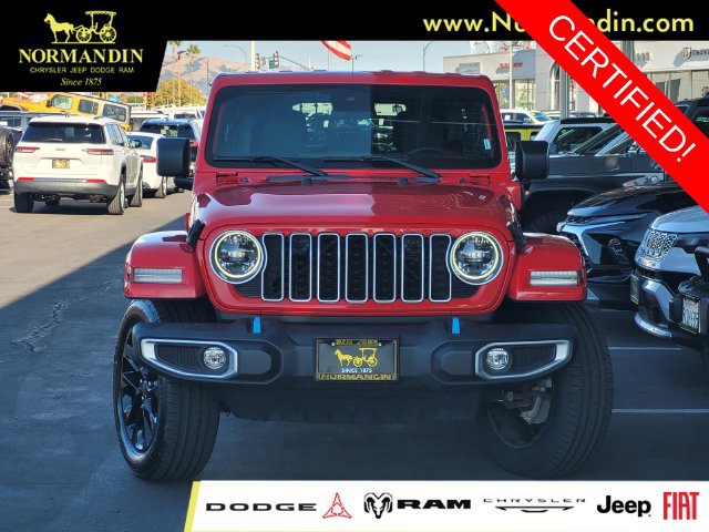 Certified 2024 Jeep Wrangler Unlimited Sahara AWD/4WD image 2