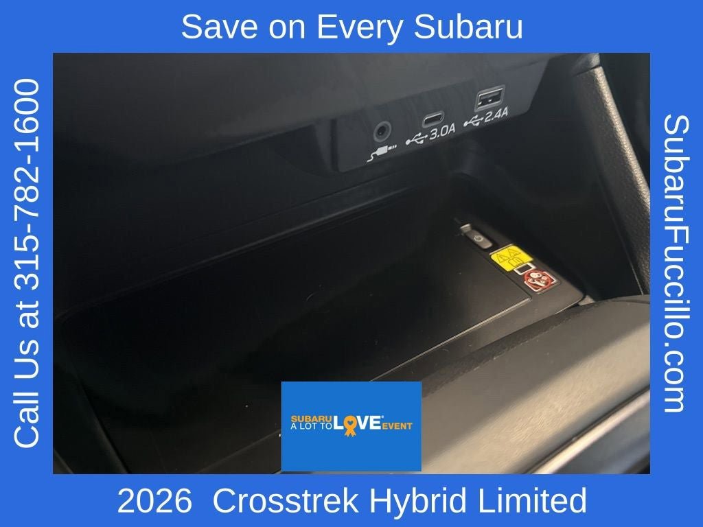 New 2026 Subaru Crosstrek 2.5i Limited AWD/4WD image 21