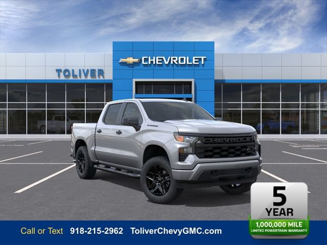New 2026 Chevrolet Silverado 1500 Custom w/ Turbomax Blackout Package