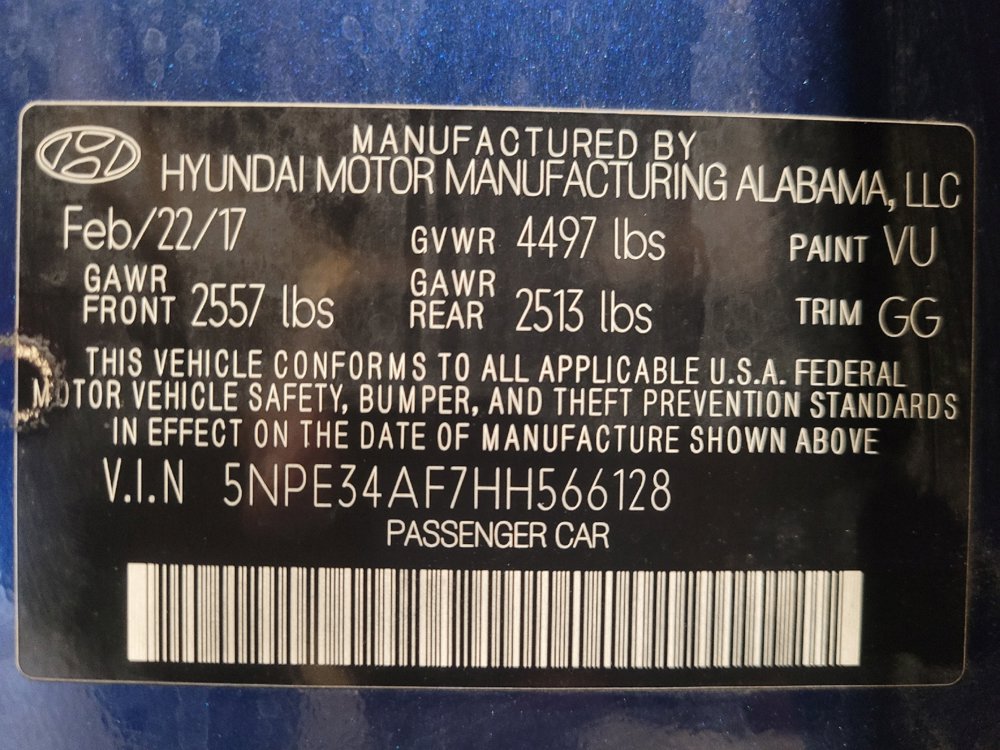 Used 2017 Hyundai Sonata Limited w/ Tech Package 03 FWD image 33