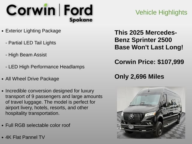 Used 2025 Mercedes-Benz Sprinter 2500 image 6