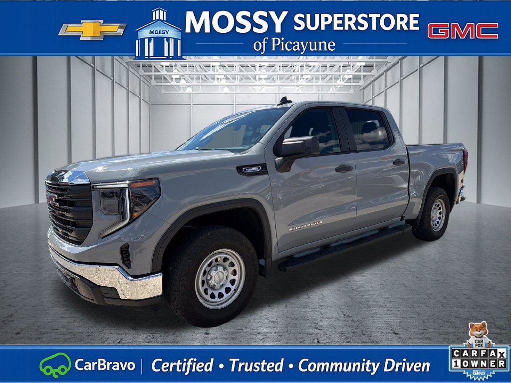 Certified 2025 GMC Sierra 1500 Pro w/ Pro Value Package AWD/4WD 360° Tour
