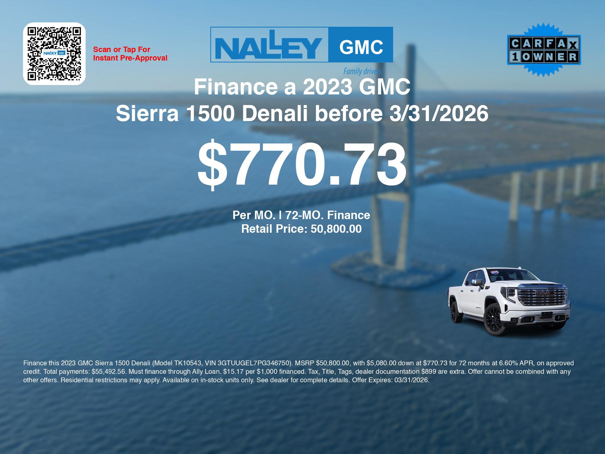 Used 2023 GMC Sierra 1500 Denali w/ Denali Reserve Package image 3