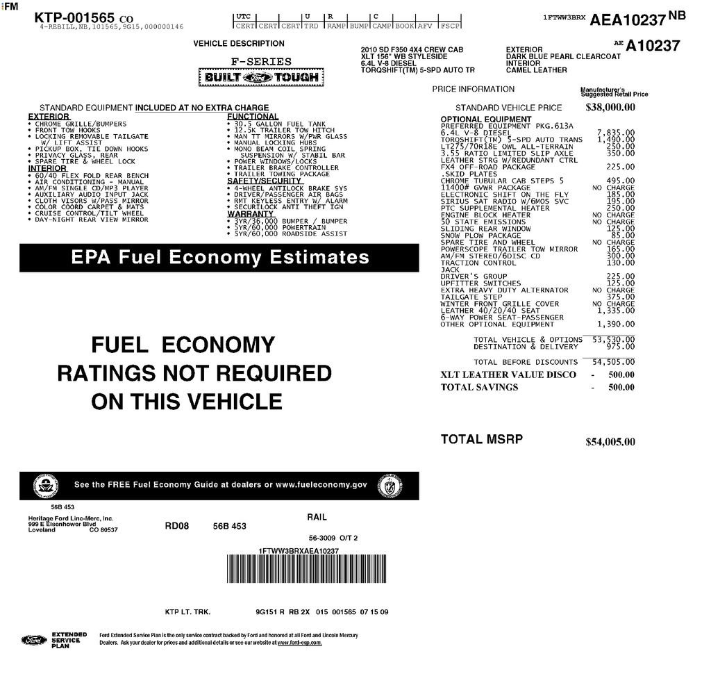 Used 2010 Ford F350 XLT AWD/4WD image 32