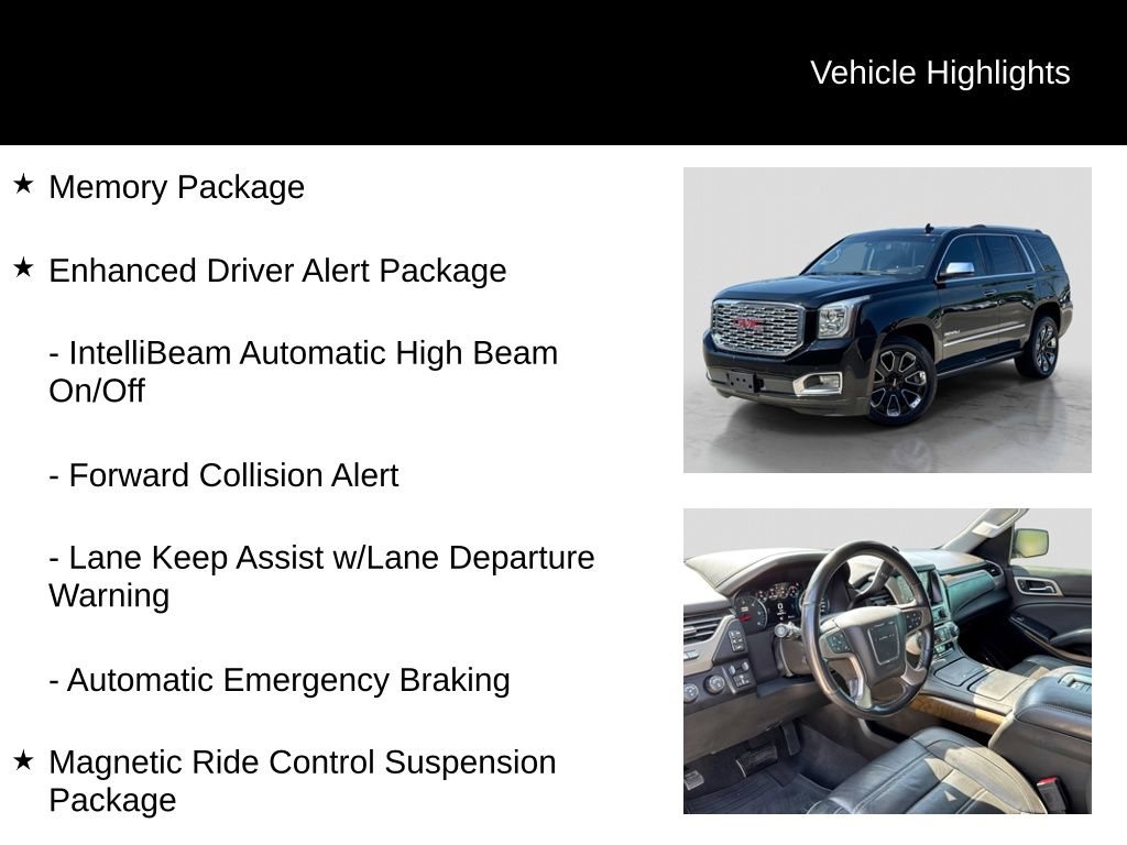 Used 2020 GMC Yukon Denali w/ Denali Ultimate Black Edition AWD/4WD image 6