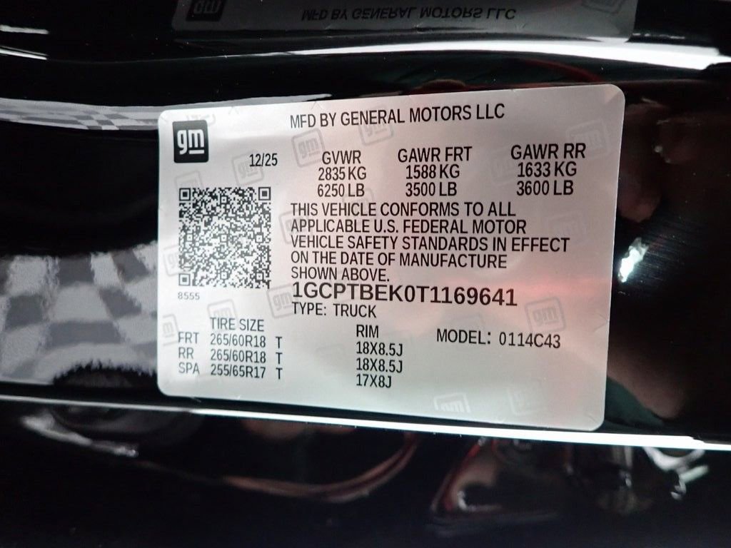 New 2026 Chevrolet Colorado W/T w/ WT Custom Package image 31