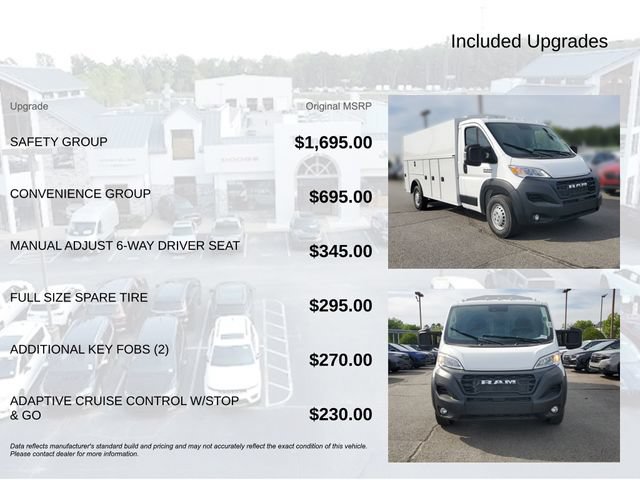 New 2026 RAM ProMaster 3500 w/ Safety Group FWD image 5