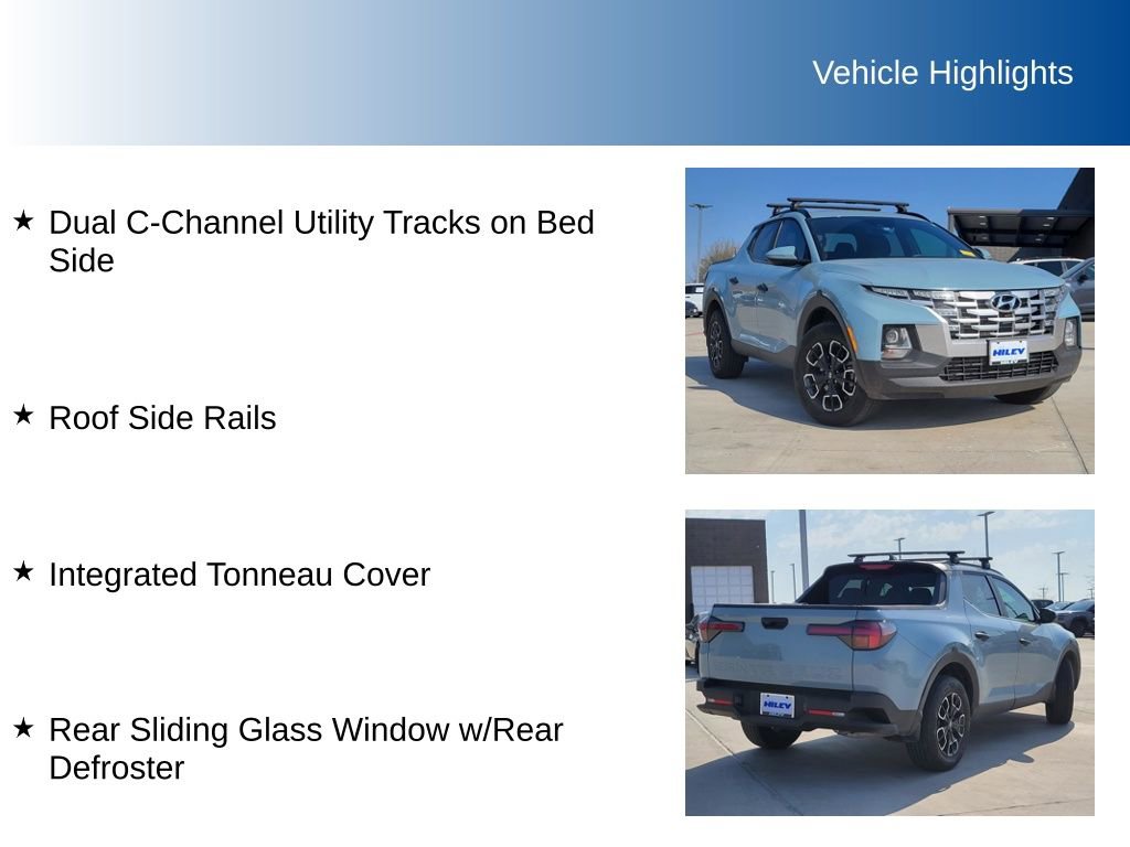 Used 2022 Hyundai Santa Cruz SEL w/ Activity Package image 10