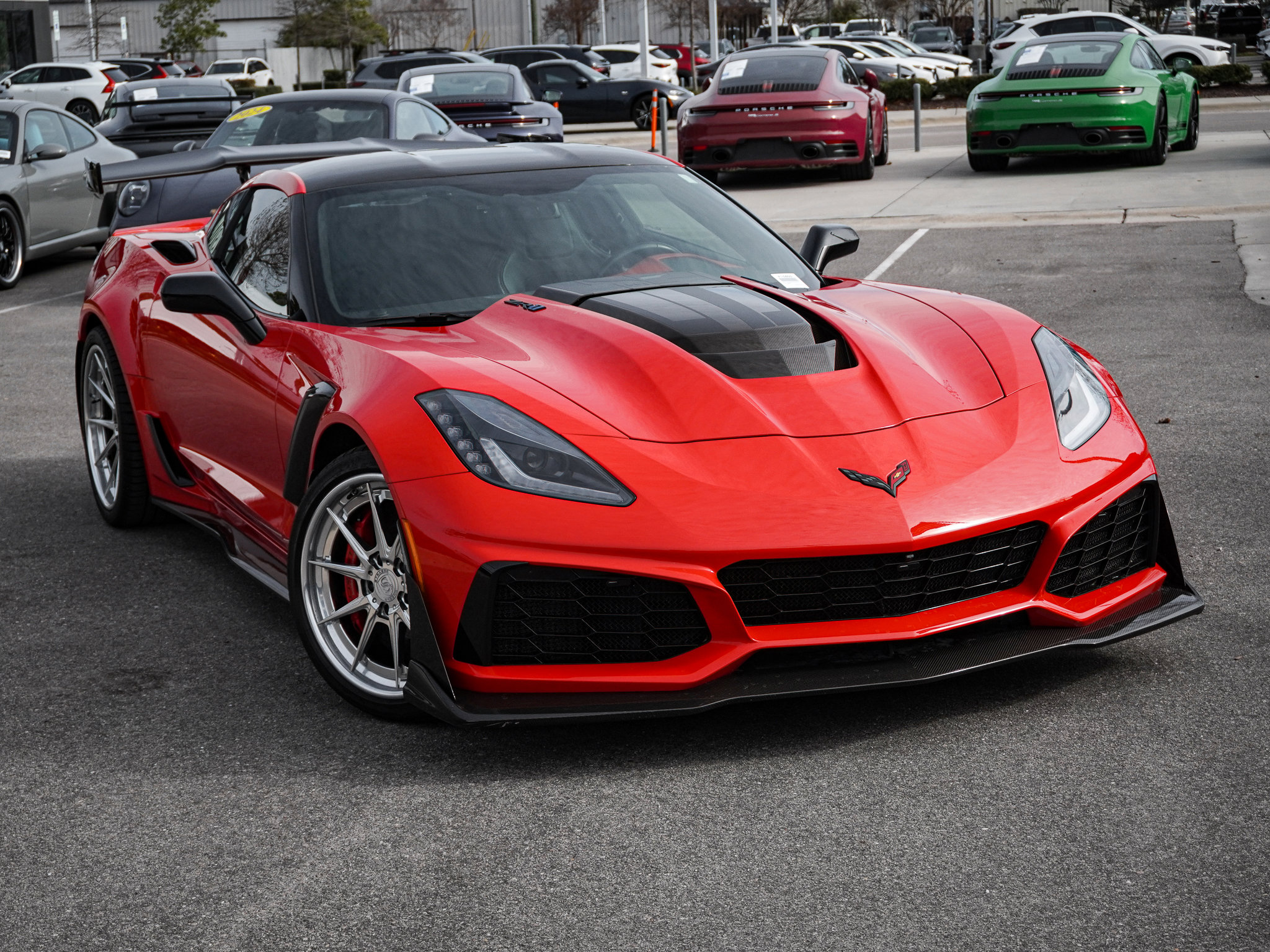 Used 2019 Chevrolet Corvette ZR1 w/ ZTK Track Performance Package image 2