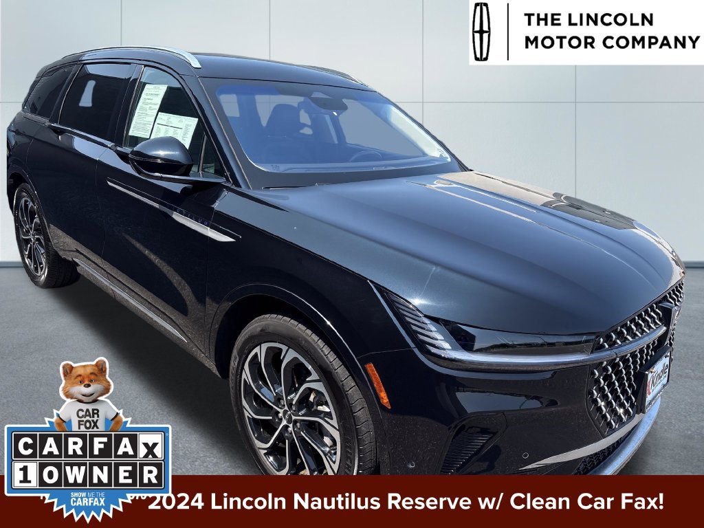 Certified 2024 Lincoln Nautilus Reserve
