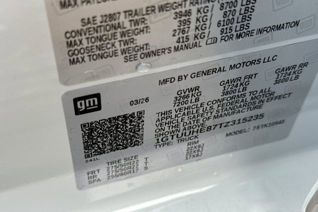 New 2026 GMC Sierra 1500 Denali Ultimate image 33