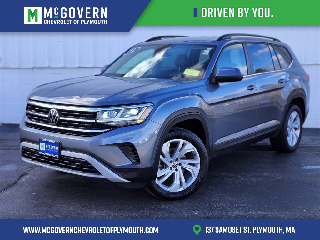 Used 2021 Volkswagen Atlas SE w/ Panoramic Sunroof Package