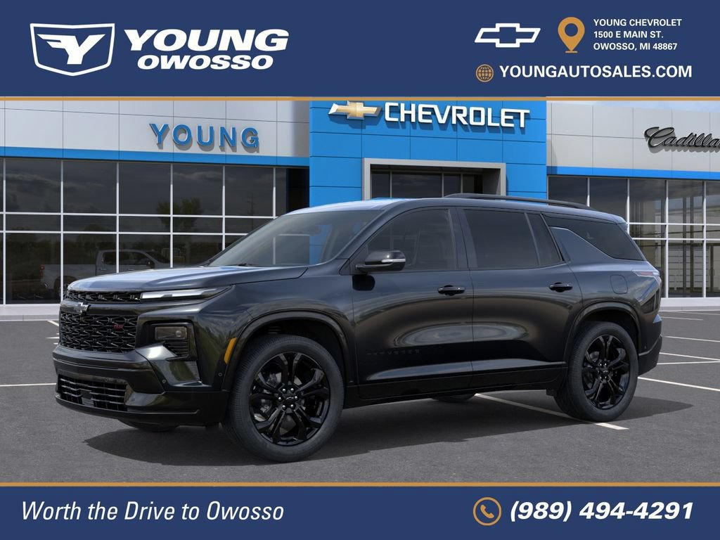 New 2027 Chevrolet Traverse RS w/ LPO, Floor Liner Package AWD/4WD video 2