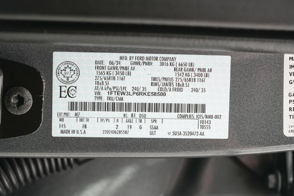 Certified 2024 Ford F150 XLT w/ Equipment Group 302A MID AWD/4WD image 24