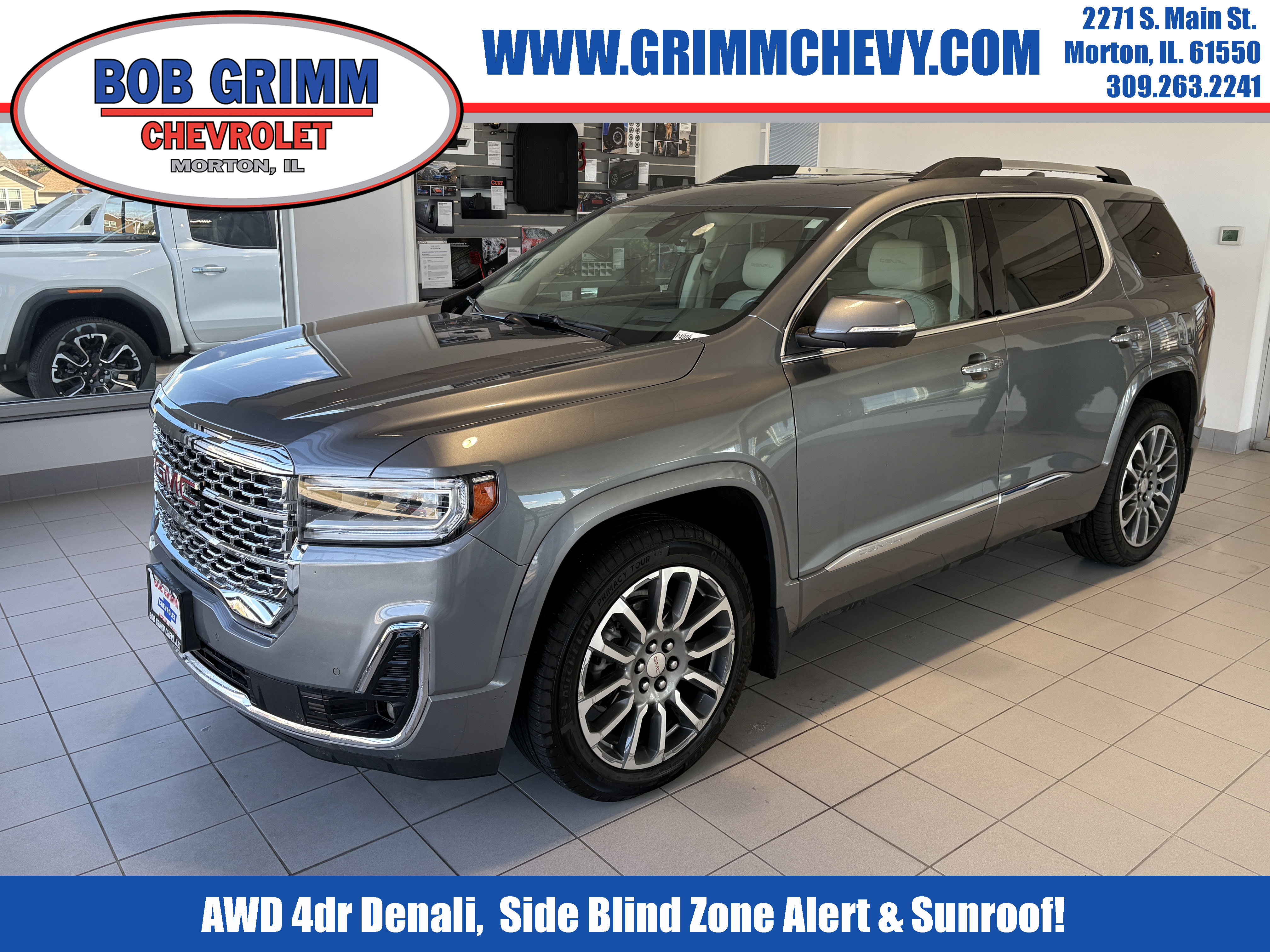 Used 2022 GMC Acadia Denali w/ Denali Ultimate Package