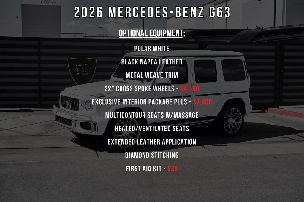 Used 2026 Mercedes-Benz G 63 AMG 4MATIC image 5