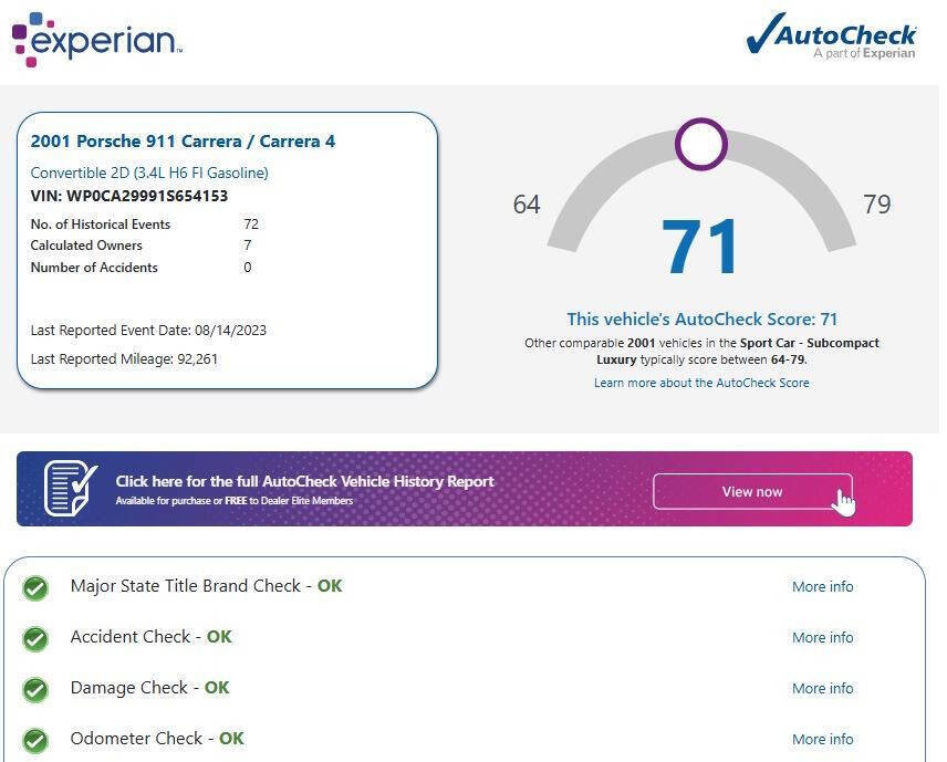 Used 2001 Porsche 911 Carrera image 12