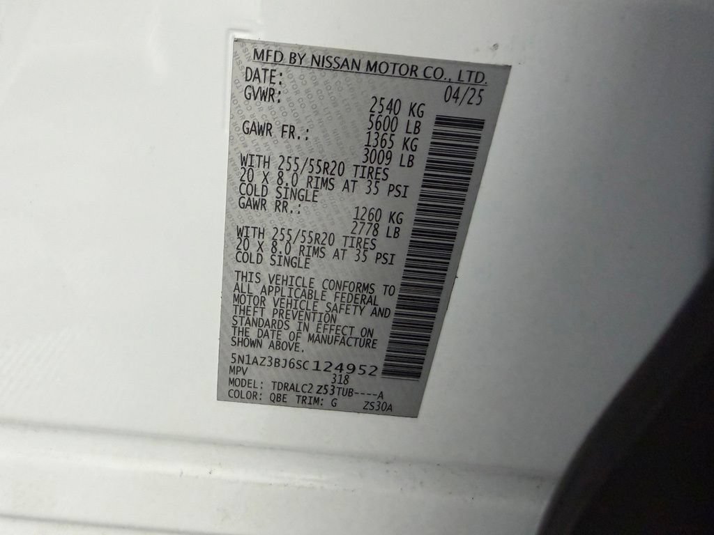 Used 2025 Nissan Murano SV FWD image 37