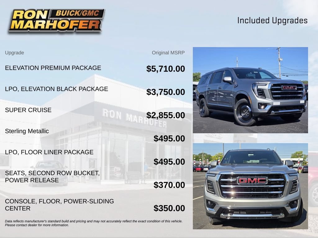 New 2026 GMC Yukon XL Elevation w/ Elevation Premium Package AWD/4WD image 7