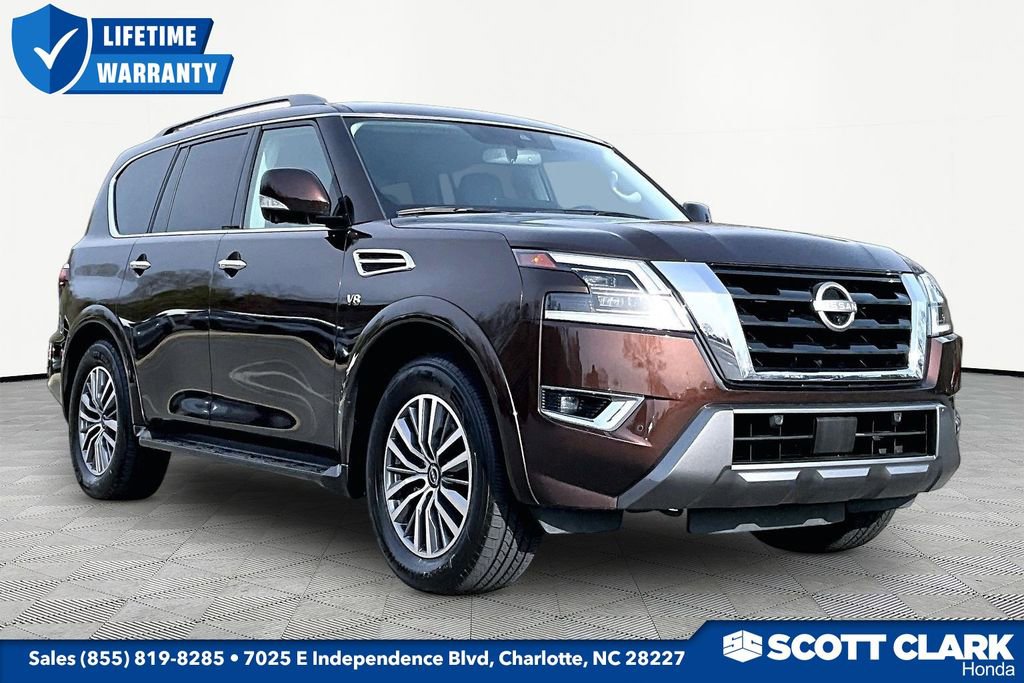 Used 2022 Nissan Armada SL w/ Captain's Chairs Package image 1