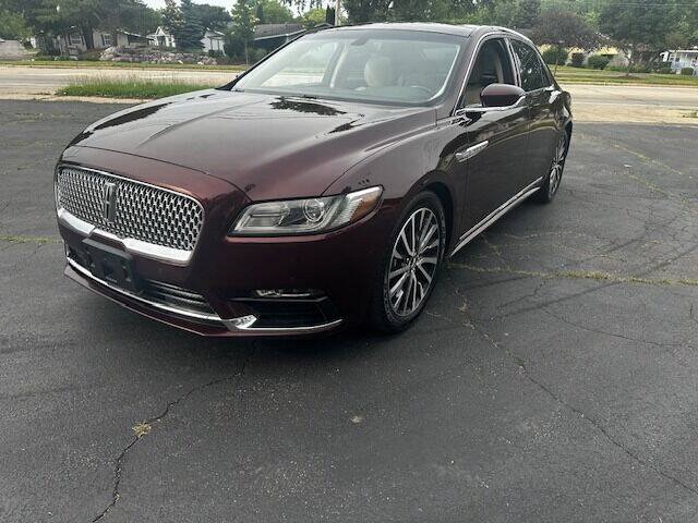Used 2017 Lincoln Continental Select