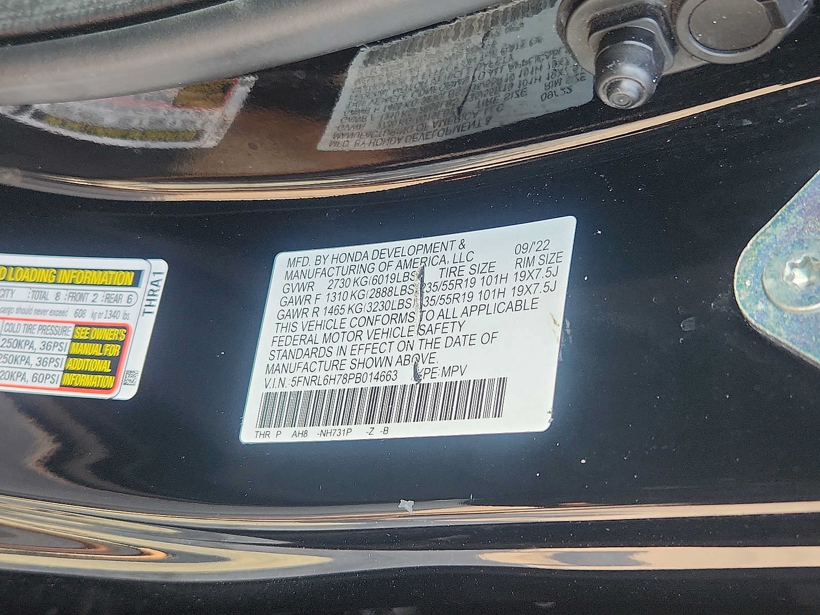 Certified 2023 Honda Odyssey Sport image 27