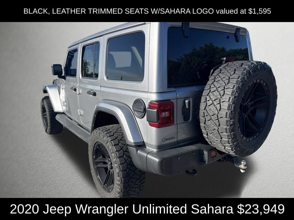 Used 2020 Jeep Wrangler Unlimited Sahara AWD/4WD image 5