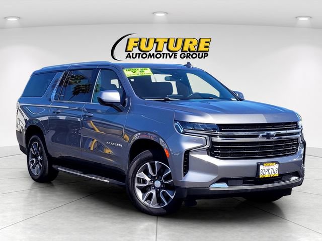 Used 2021 Chevrolet Suburban LT w/ Rear Media and Nav Package image 1