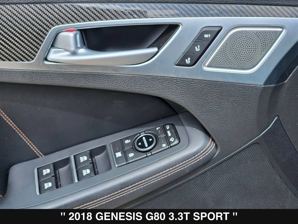 Used 2018 Genesis G80 3.3T Sport AWD/4WD image 15