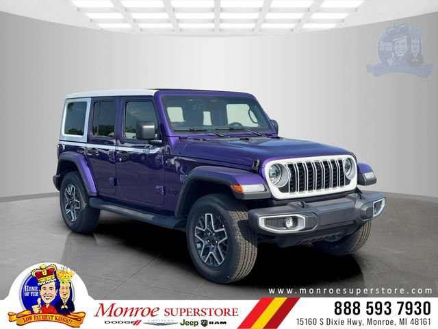 New 2026 Jeep Wrangler Unlimited Sahara w/ Whitecap Package