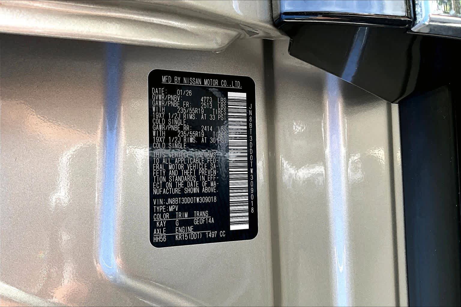 New 2026 Nissan Rogue Platinum image 22