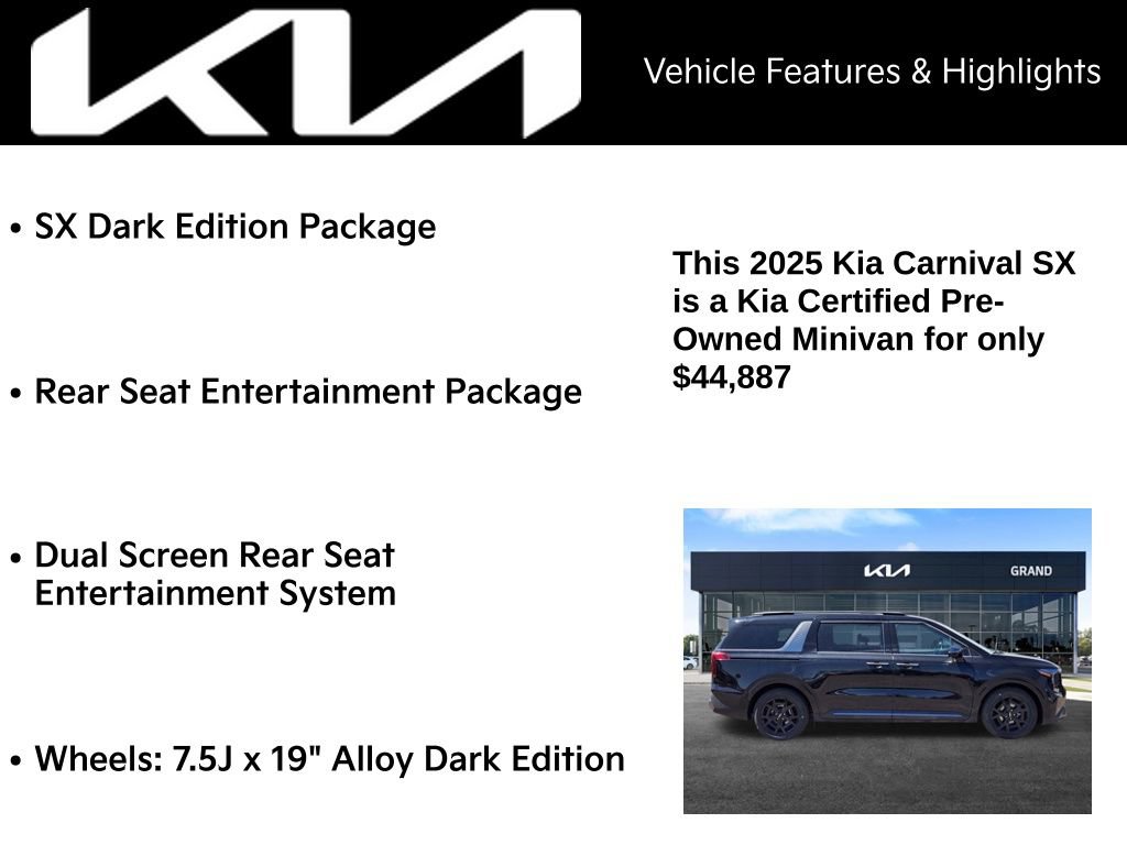 Certified 2025 Kia Carnival SX image 6