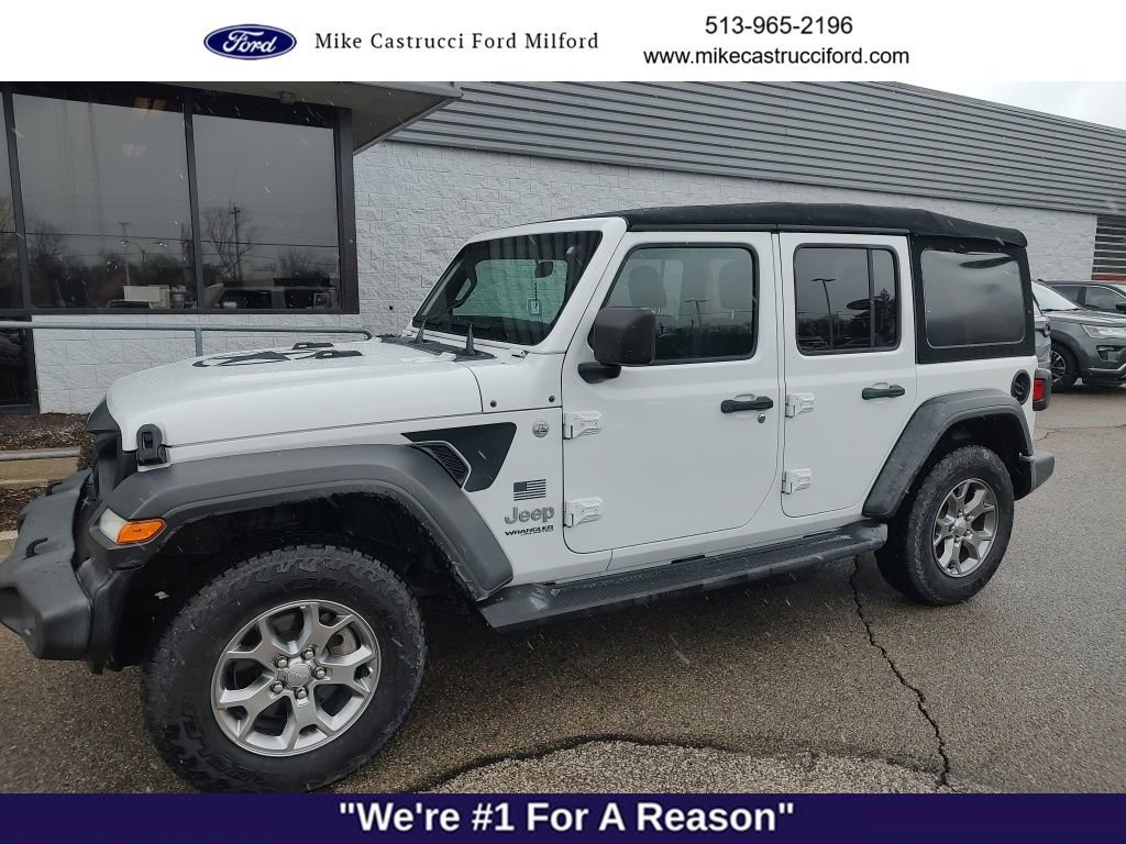 Used 2020 Jeep Wrangler Unlimited Sport image 2