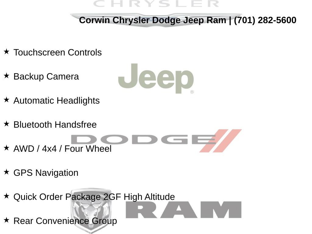 Certified 2020 Jeep Compass High Altitude AWD/4WD image 8